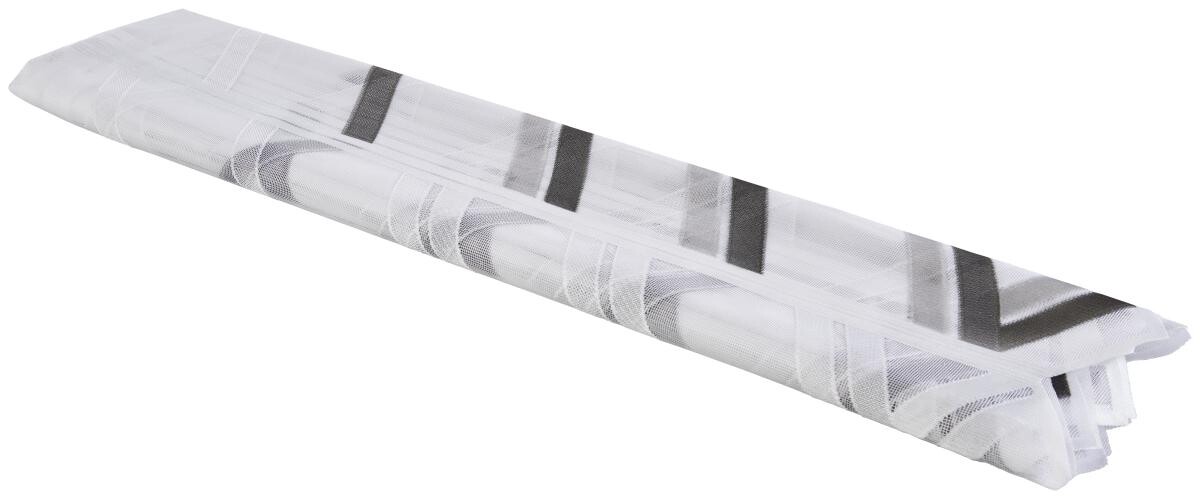 Scheibengardinen-Meterware weiß H: ca. 90 cm