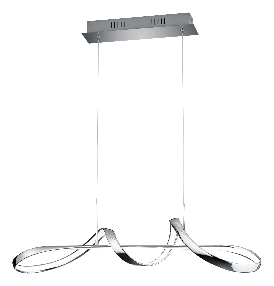 Reality Pendelleuchte Perugia Chrom Metall B/H/T: ca. 81x150x46 cm 1.0 Brennstellen