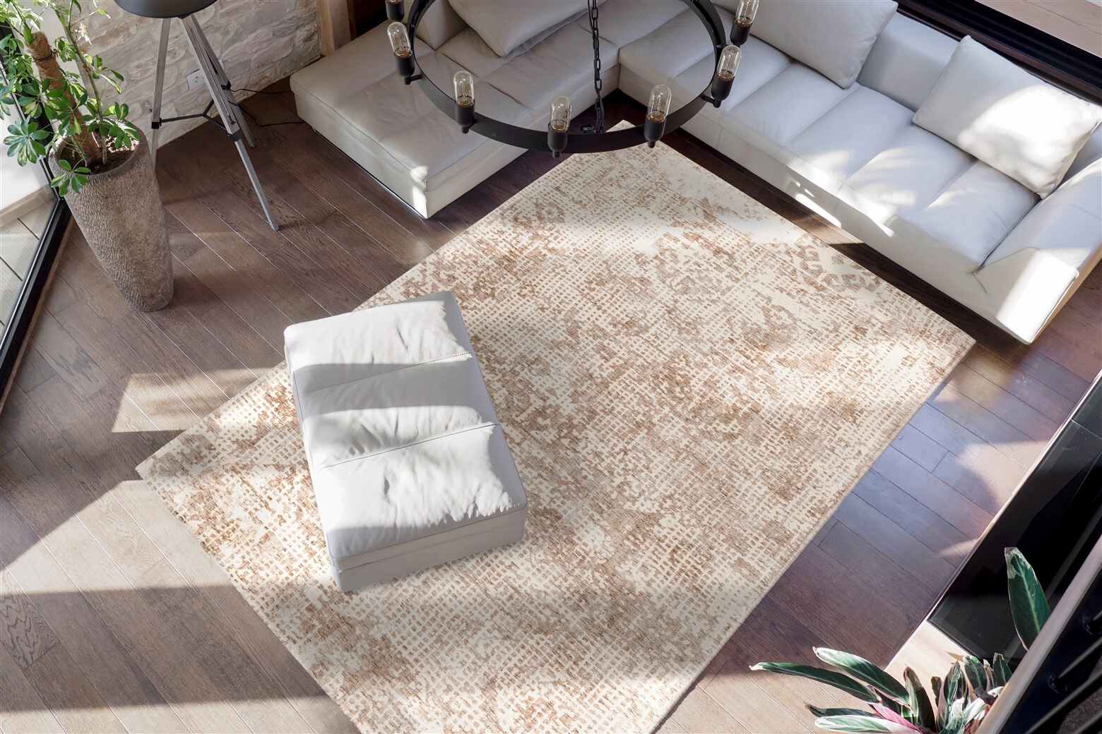 Padiro Kurzflorteppich Puerto 225 beige B/H/L: ca. 200x0,8x290 cm Padiro Kurzflorteppich Puerto 225 beige B/H/L: ca. 200x0,8x290 cm