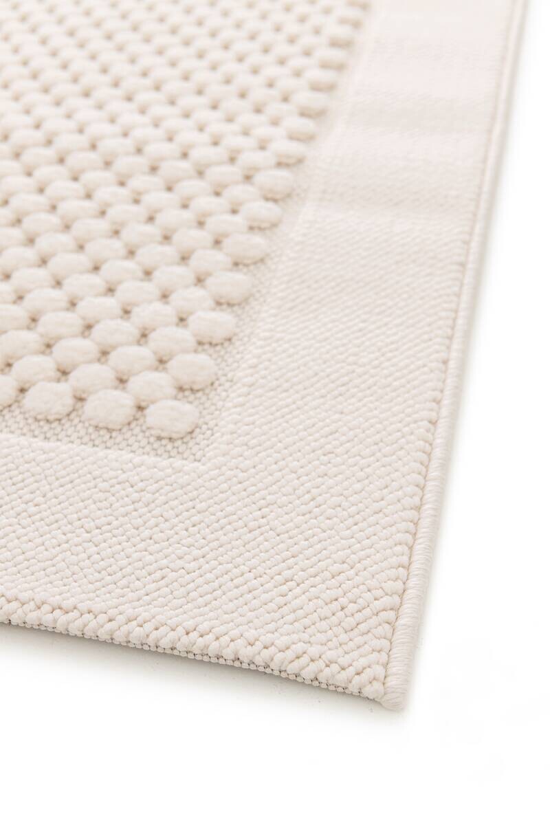 Webteppich Relax creme B/L: ca. 120x170 cm