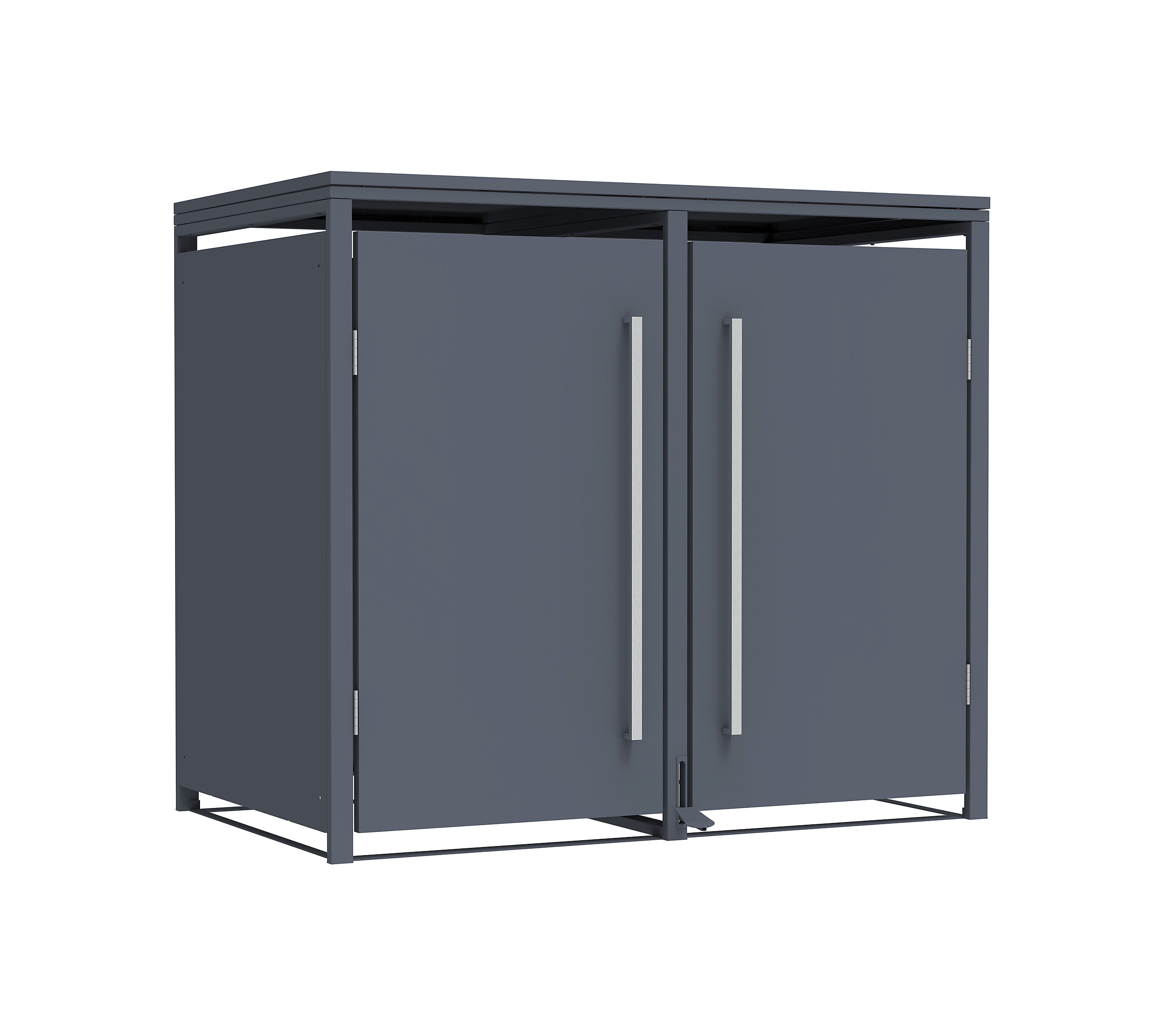 Westmann Mülltonnenbox Pedura anthrazit B/H/L: ca. 132x116x80 cm