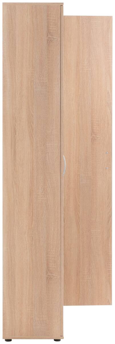 Putzschrank Andy 4 Eiche Sonoma Nachbildung B/H/T: ca. 70x187x34 cm