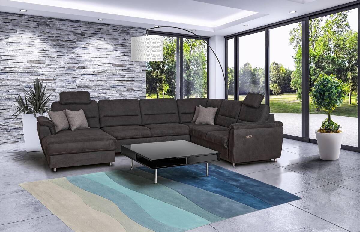 Wohnlandschaft Deva hellgrau