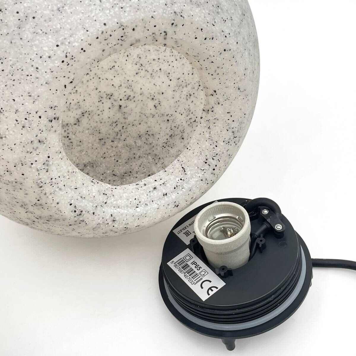 Außenleuchte stein B/H: ca. 26x26 cm