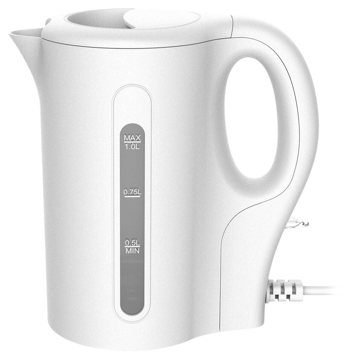 Emerio Wasserkocher WK-132751.5 weiß Kunststoff B/H/L: ca. 11,6x20x19,7 cm ca. 1 l