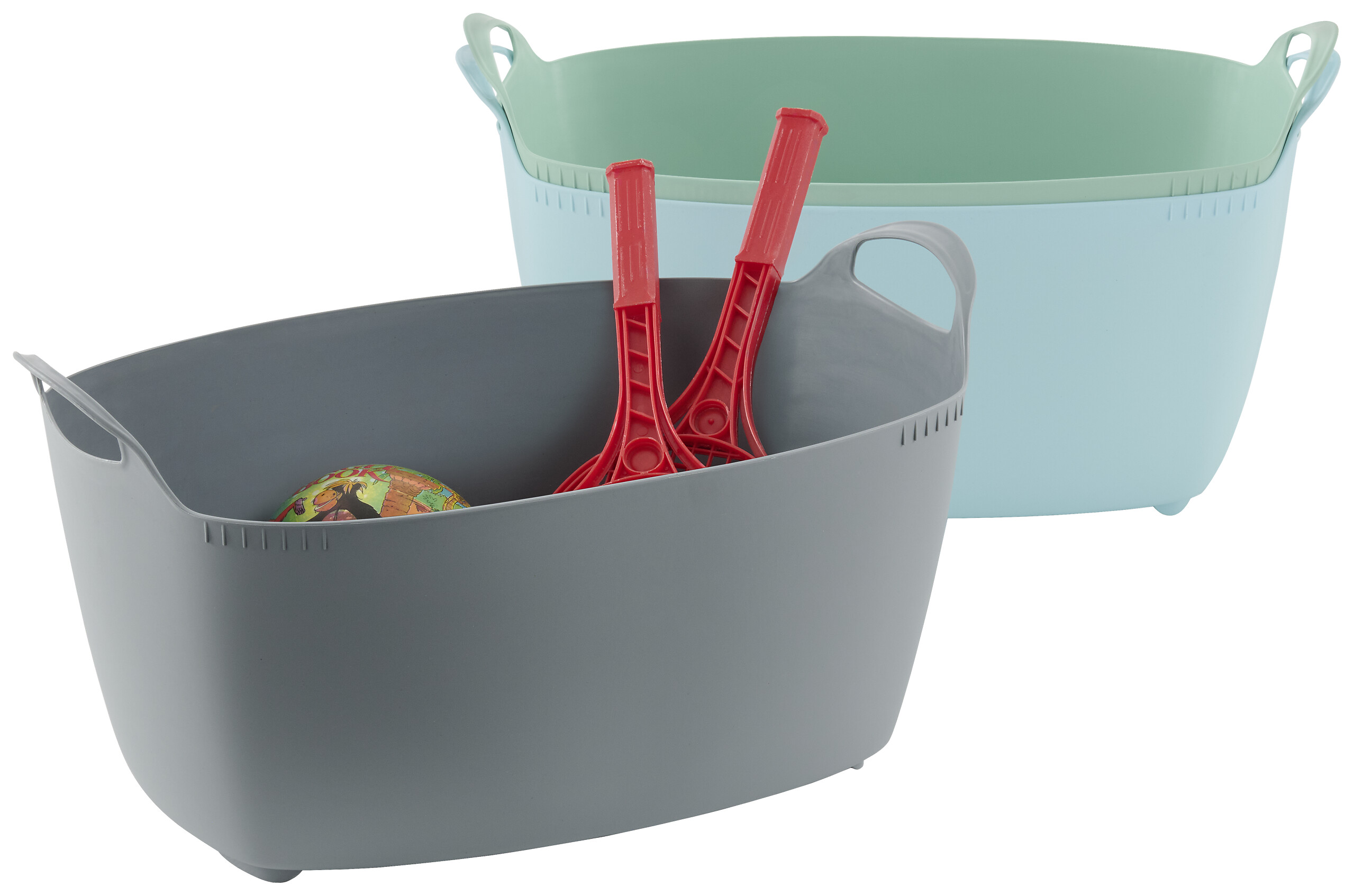 Aufbewahrungskorb grau