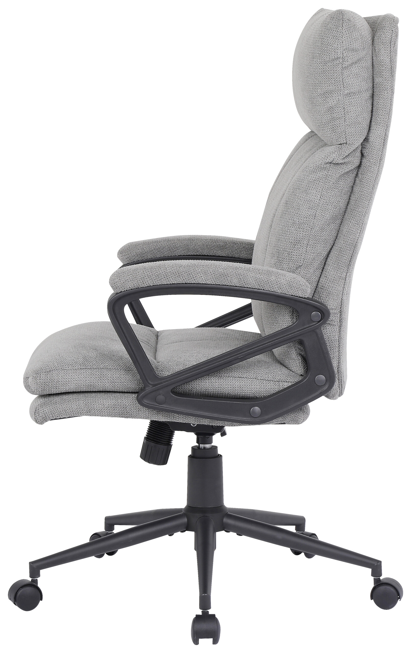 Chefsessel Domi grau Stoff