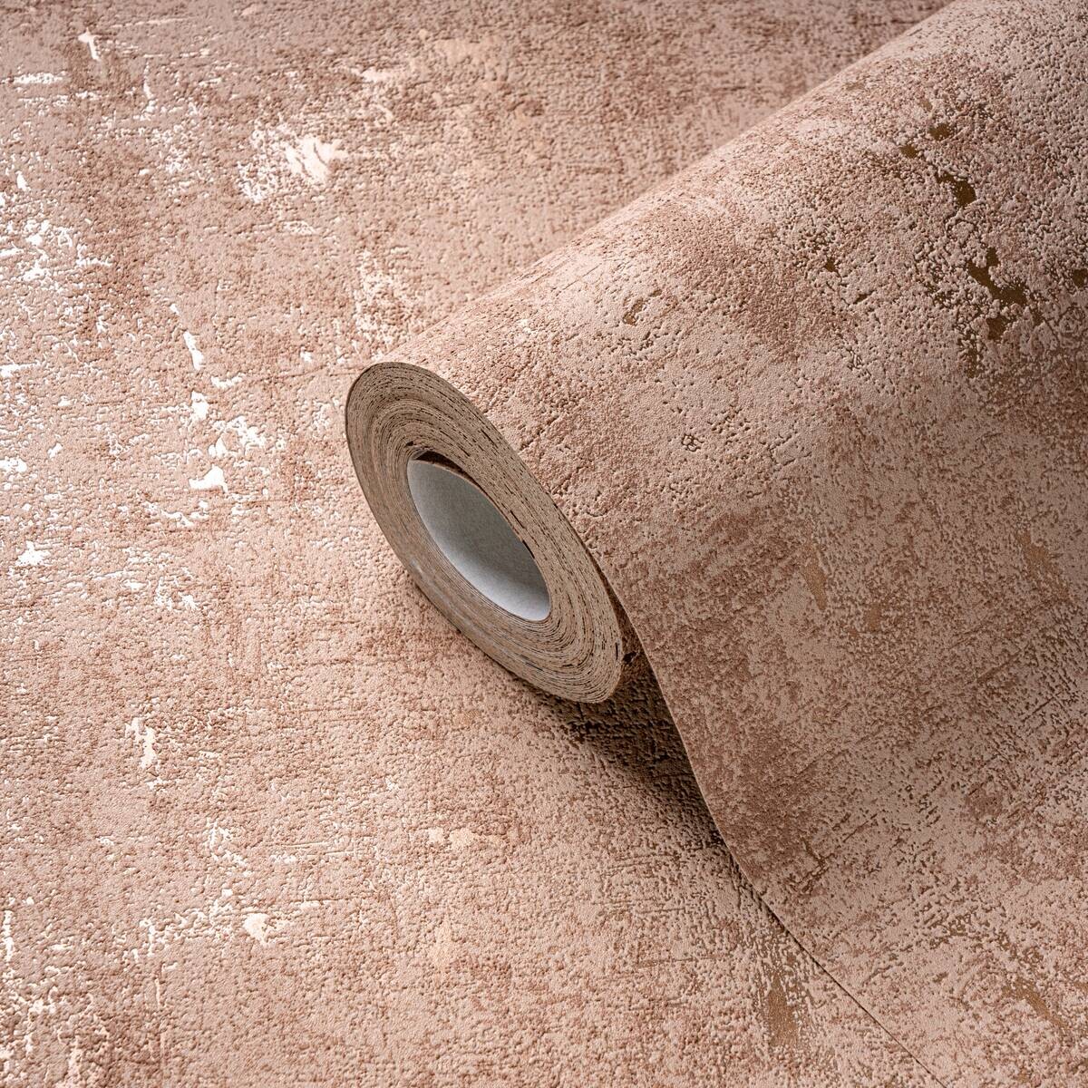 A.S.Creation Vliestapete rosa gold B/H/D: ca. 53x1005x8 cm