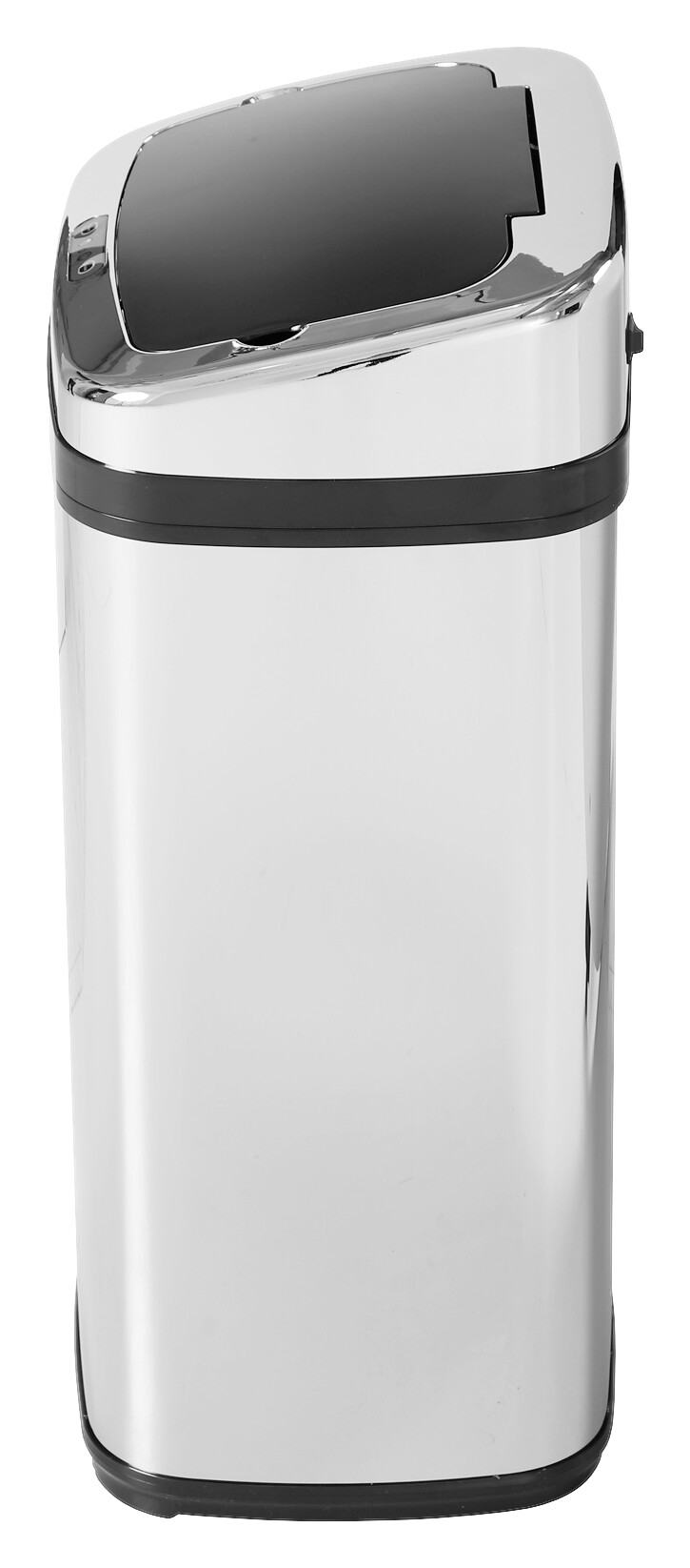 HOMCOM Mülleimer silber B/H/L: ca. 25x58x33 cm