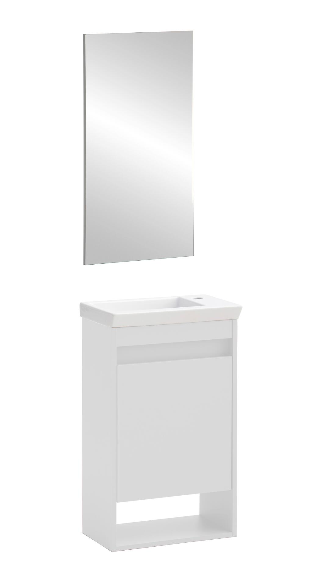 Badezimmer-Set Avio weiß Badezimmer-Set Avio weiß