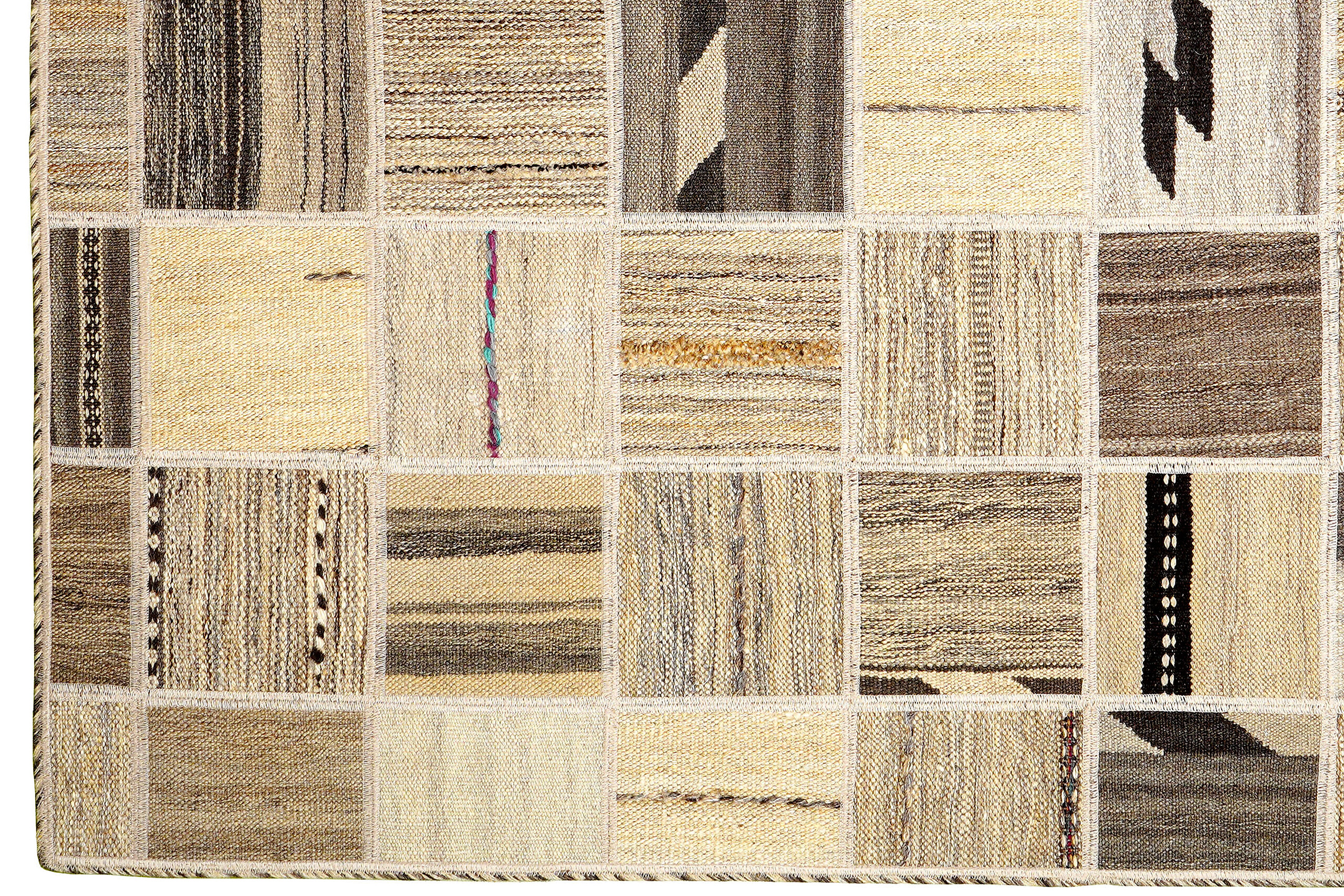 PersaTepp Teppich Kelim Tekkehdouz beige B/H/L: ca. 150x1x200 cm