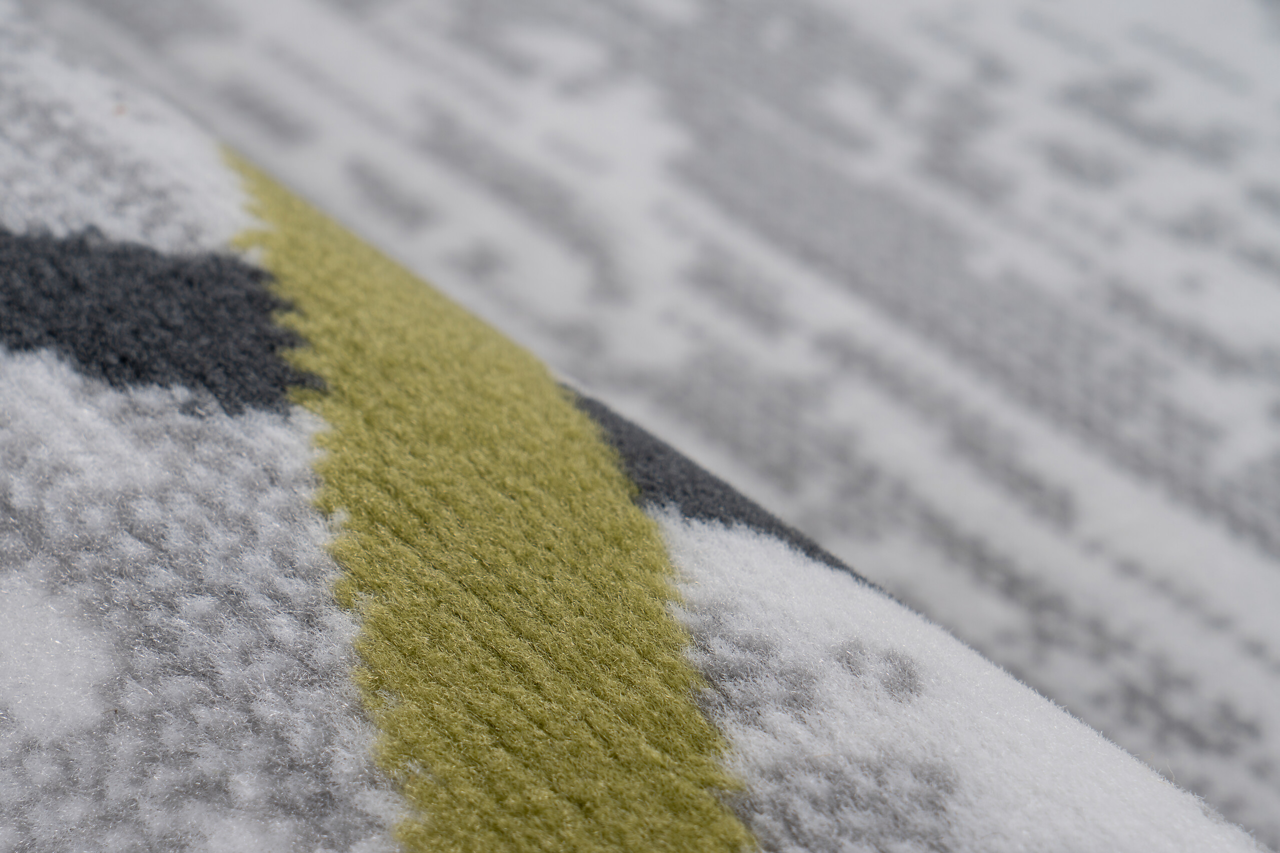 Kayoom Kurzflorteppich Vancouver 110 grau B/L: ca. 120x170 cm