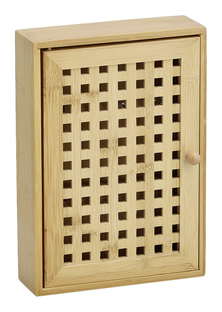 Zeller Schlüsselkasten natur Bambus B/H/L: ca. 6x27x19 cm