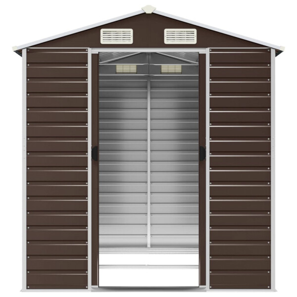 vidaXL Gartenhaus braun B/H/T: ca. 191x198x215 cm