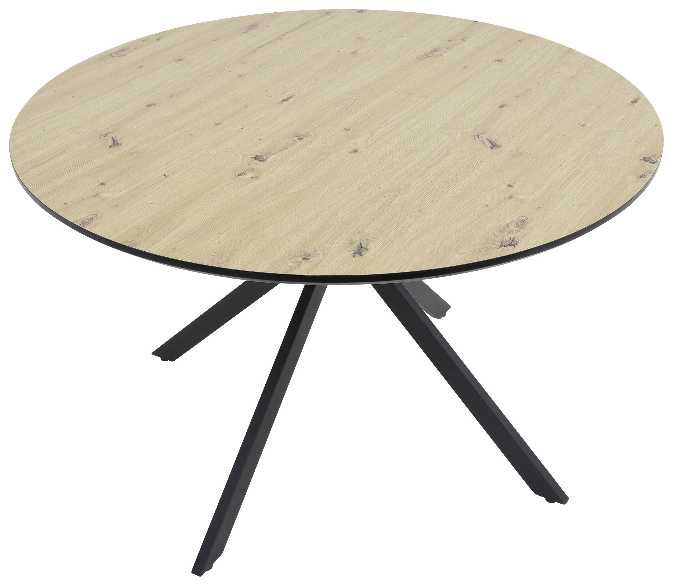 Esstisch Kindu Eiche schwarz B/H: ca. 120x76 cm