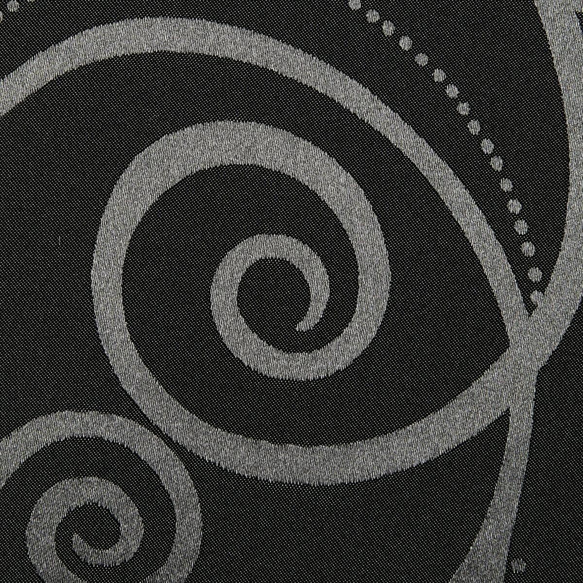 silver edition Dekovorhang Triest schwarz B/H: ca. 140x245 cm