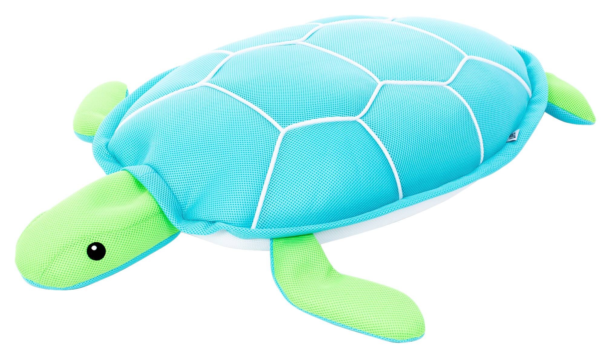 Westmann Sitzsack Schwimmtier Schildkröte blau Polyester B/H/T: ca. 100x15x82 cm