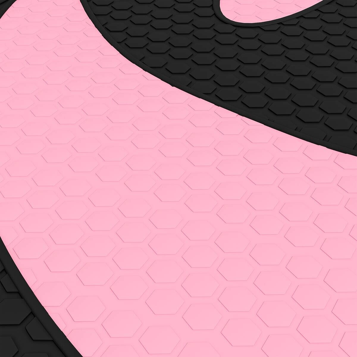 HOMCOM Steppbrett rosa Kunststoff B/H/L: ca. 31x20x80 cm