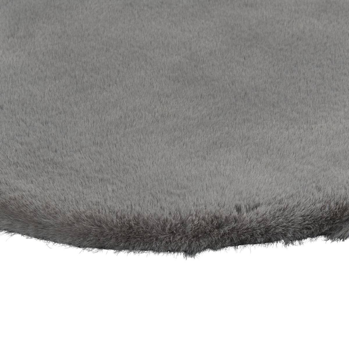 Fellimitat Mats grau B/L: ca. 60x90 cm