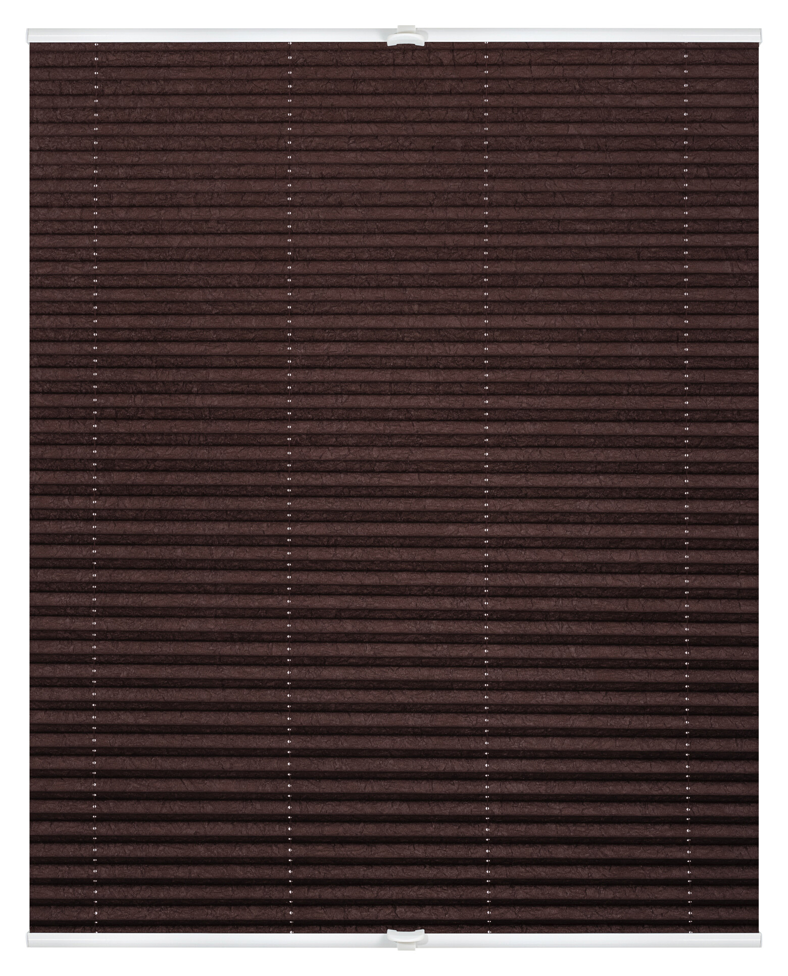 LICHTBLICK Spannplissee braun B/L: ca. 95x130 cm