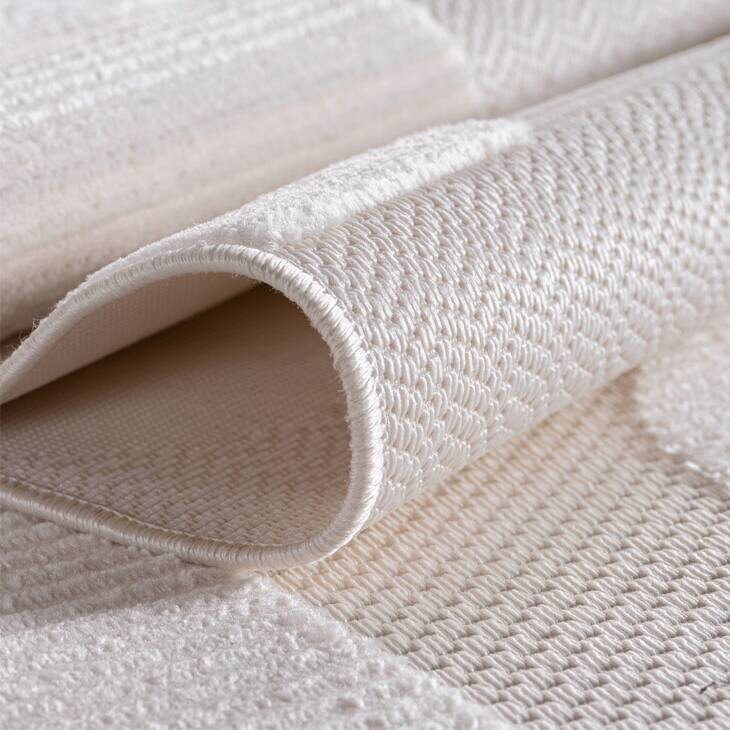 Ayyildiz Kurzflorteppich DOHA creme B/L: ca. 140x200 cm