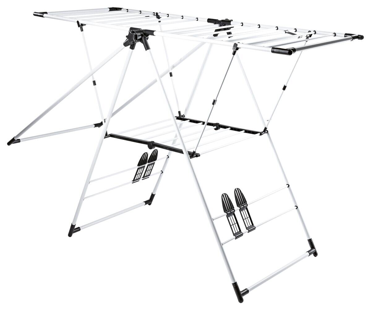 EasyMaxx Flügelwäschetrockner weiß