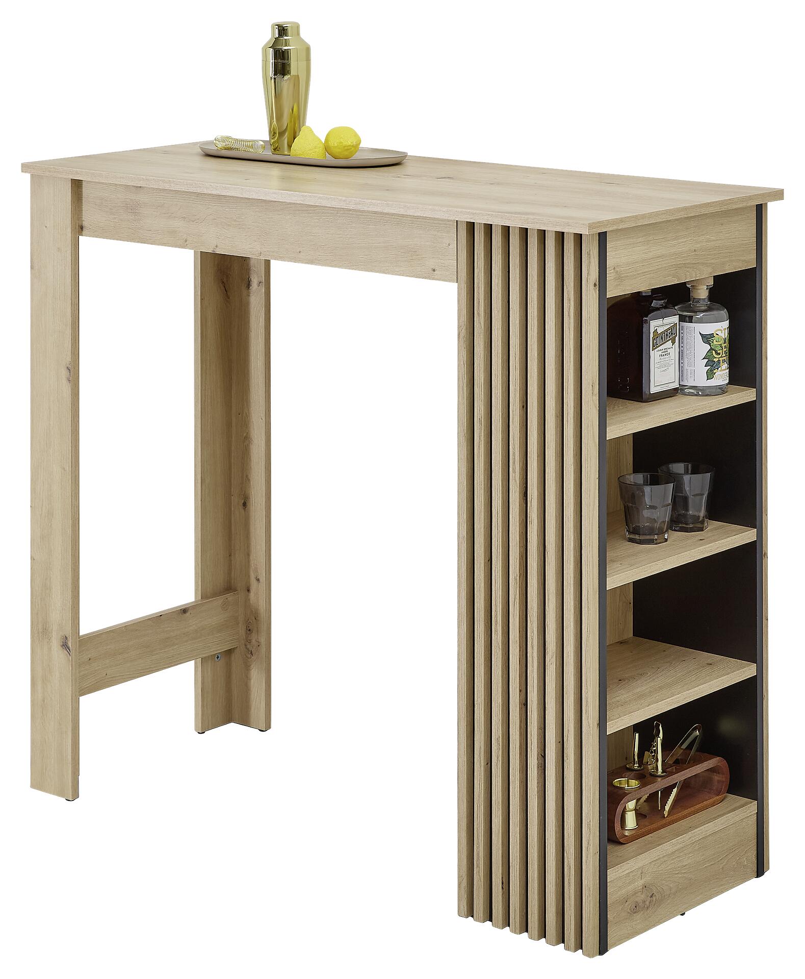 Bartisch Mojito Artisan Oak Nachbildung Melamin B/H/T: ca. 115x103x50 cm