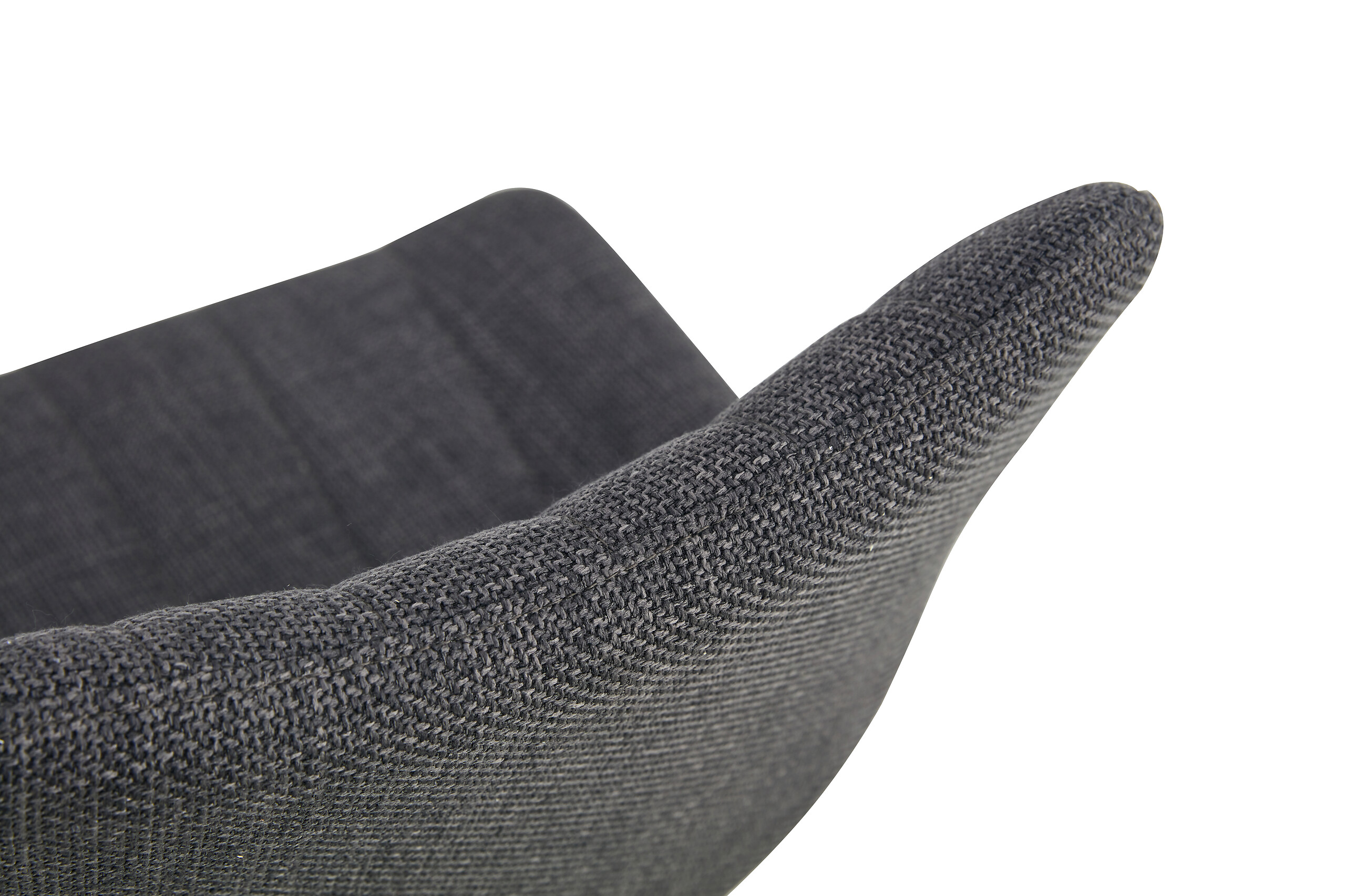 Stuhl LOTTA, 2er Set anthrazit Webstoff B/H/T: ca. 53x86x59 cm