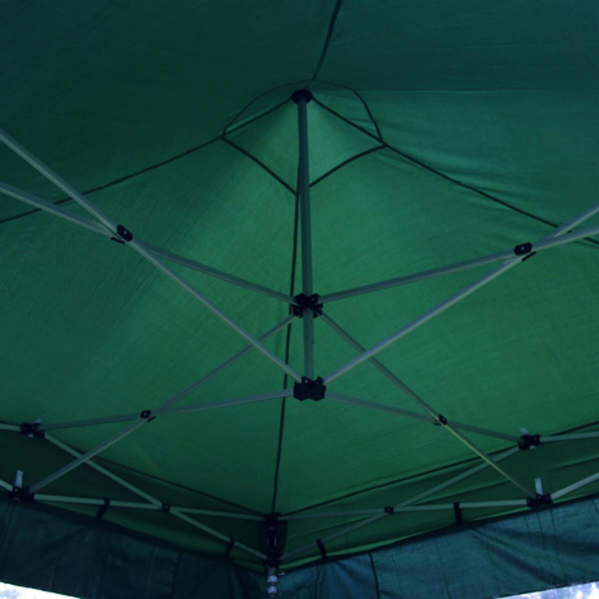 VCM Pavillon PROFI grün Metall B/H/L: ca. 300x220x300 cm