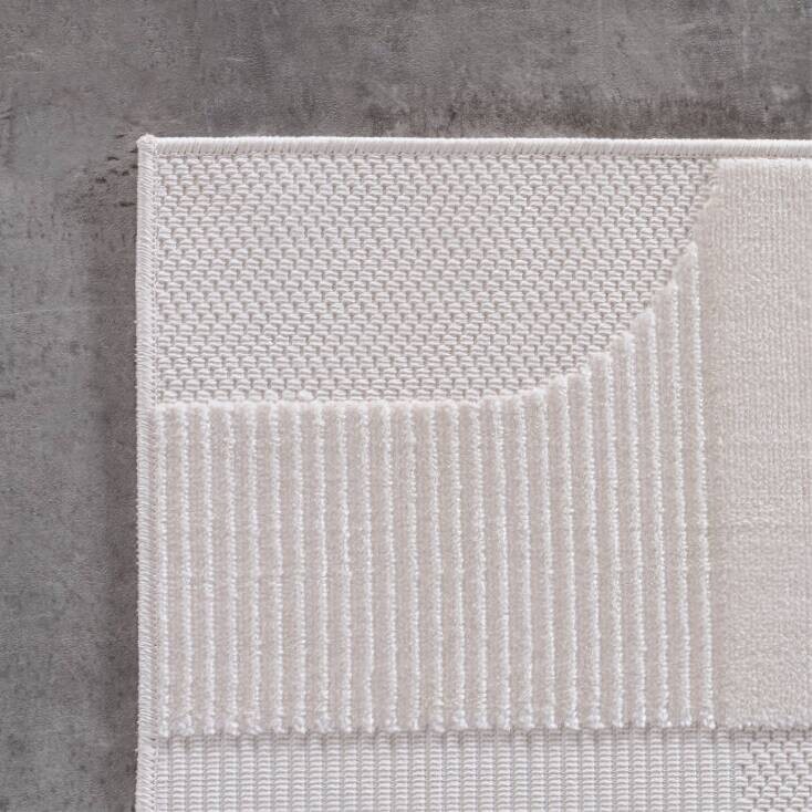 Ayyildiz Kurzflorteppich DOHA creme B/L: ca. 140x200 cm