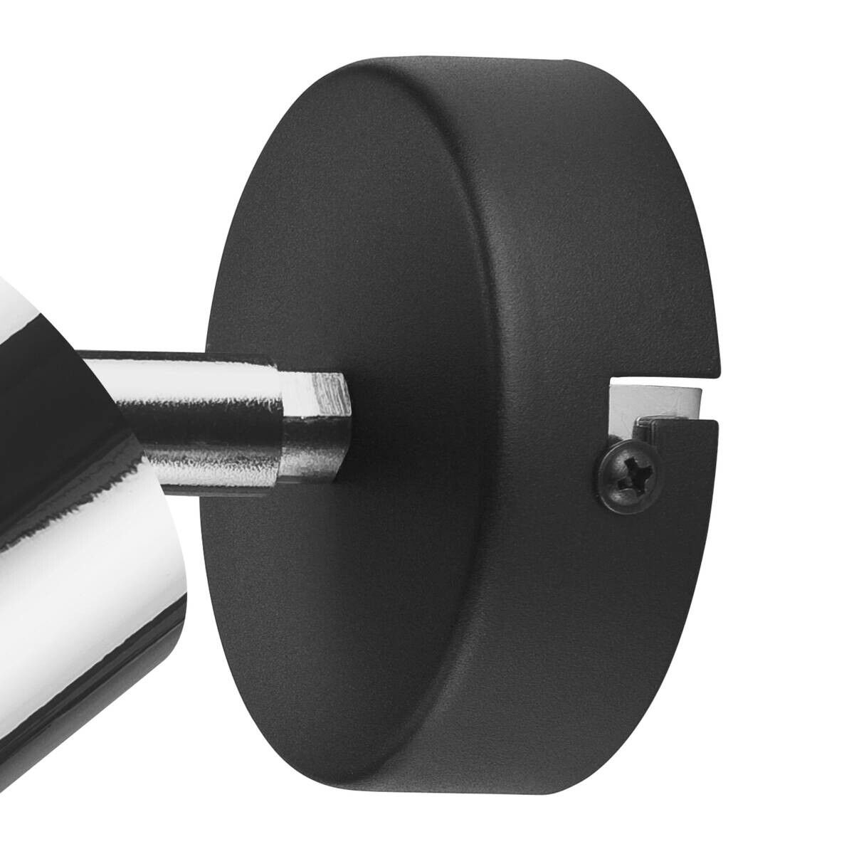 Lamkur Deckenleuchte Chrom Stahl Glas B/H/L: ca. 8x19x8 cm 1 Brennstellen