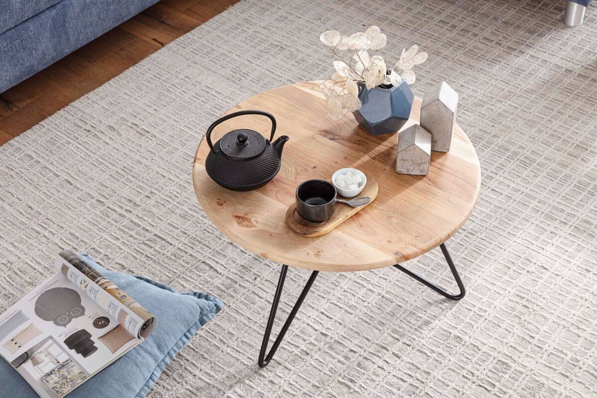 Wohnling Couchtisch braun B/H/T: ca. 60x39x60 cm