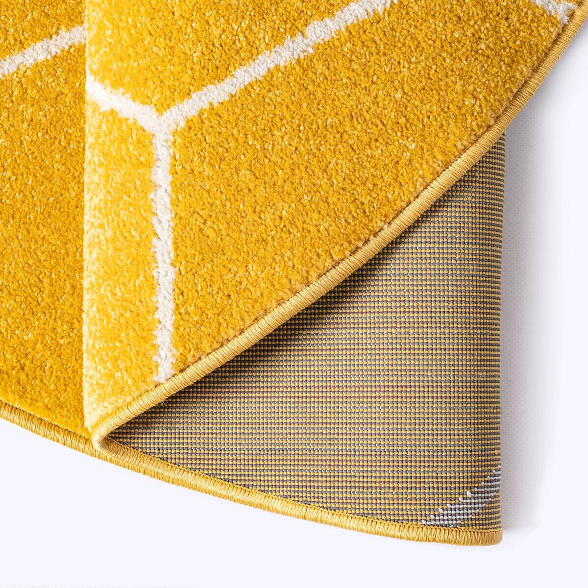 Sanat Teppich Trellis gelb B/L: ca. 150x150 cm