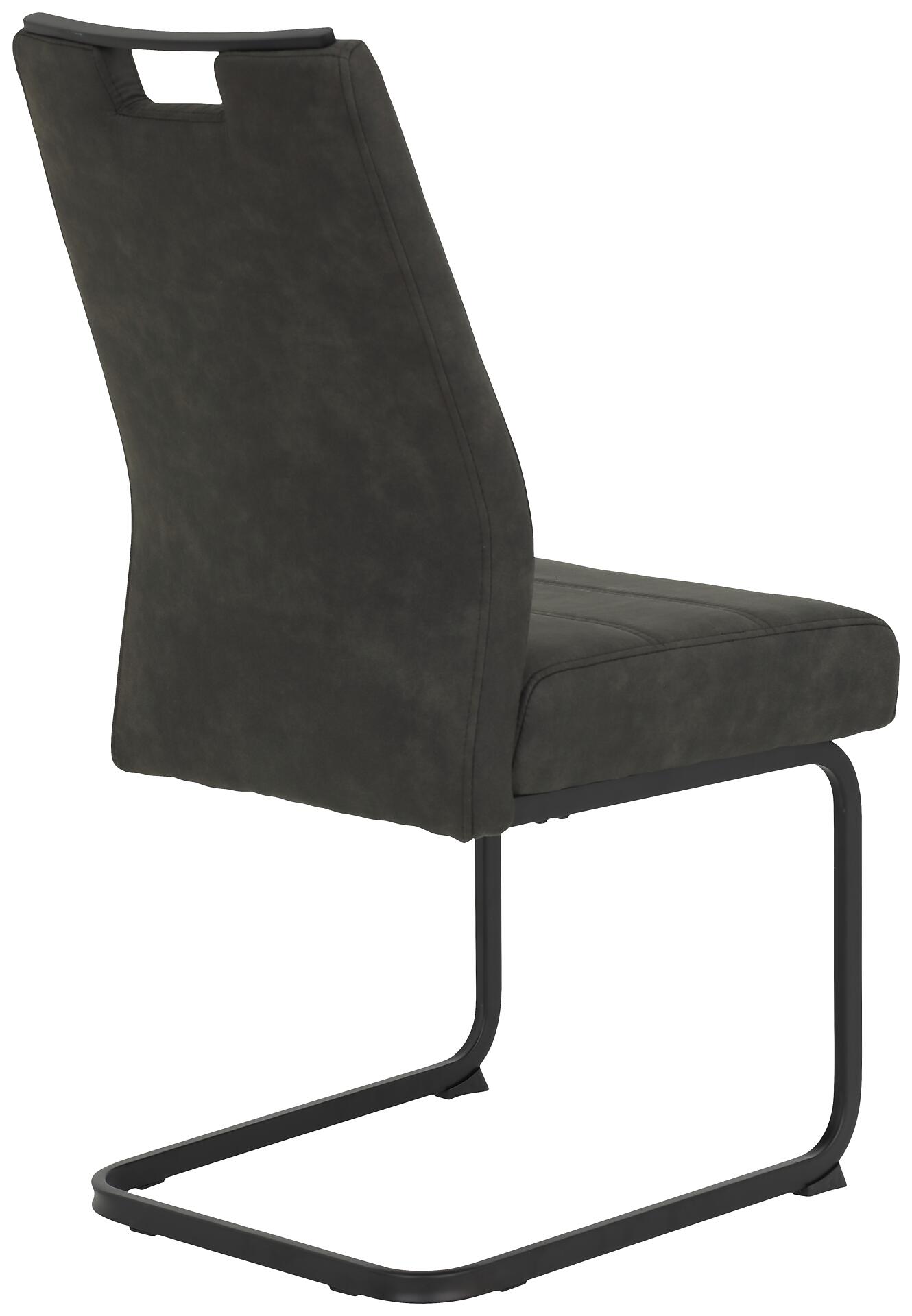 Schwingstuhl Kerstin anthrazit Vintage B/H/T: ca. 49x100x61 cm