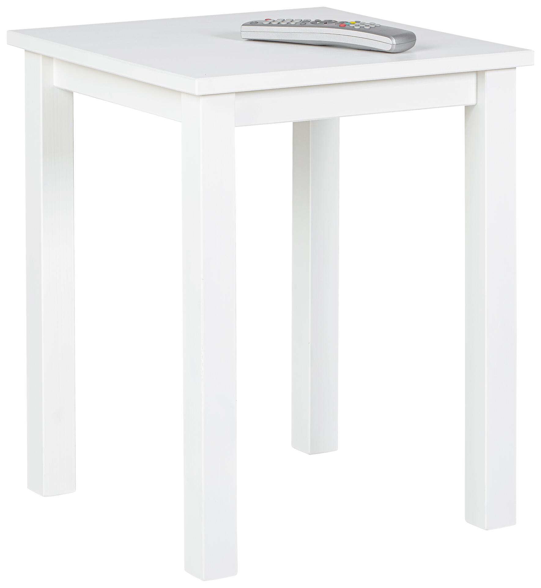 Beistelltisch Asgar weiß B/H/T: ca. 45x55x45 cm