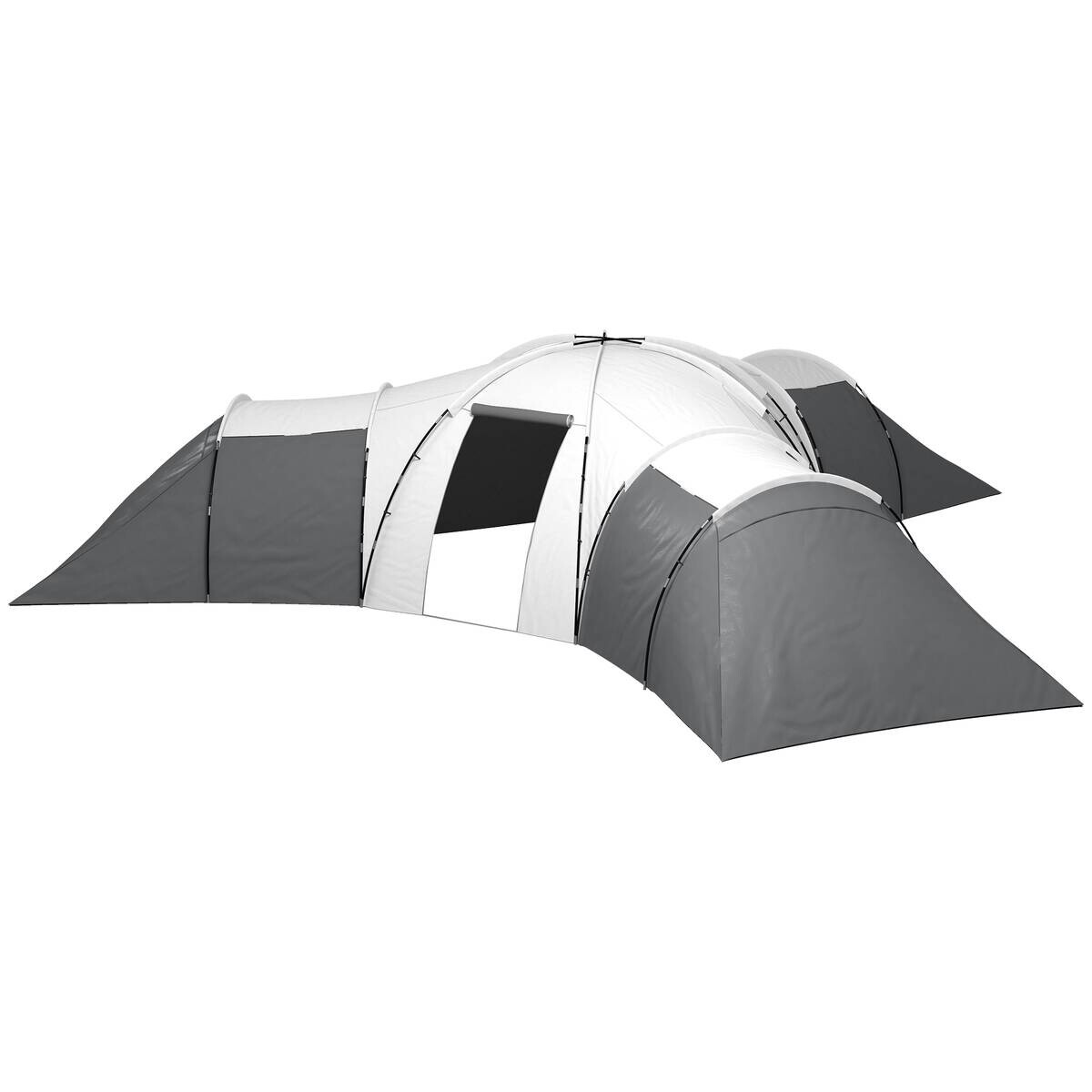 Outsunny Campingzelt B/H/L: ca. 615x225x615 cm