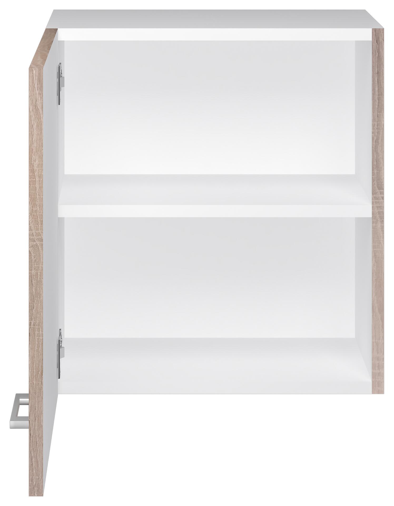 Hängeschrank Samoa weiß Eiche Nachbildung B/H/T: ca. 50x54,8x32 cm