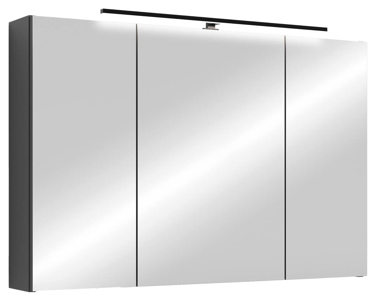 Spiegelschrank SPREE anthrazit B/H/T: ca. 90x60x15 cm