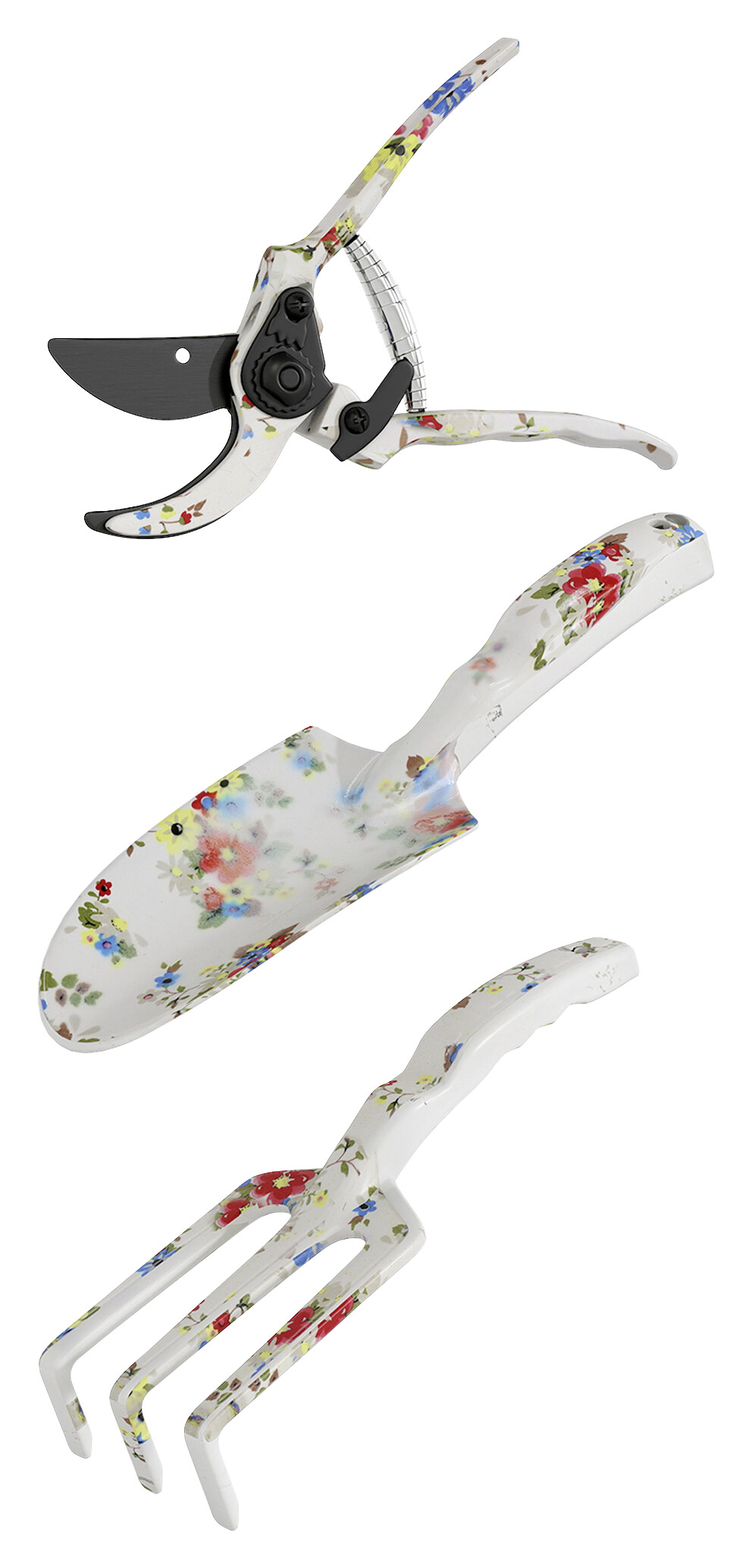 Outsunny Gartenwerkzeug-Set mehrfarbig Metall B/H/L: ca. 7x3x26,5 cm