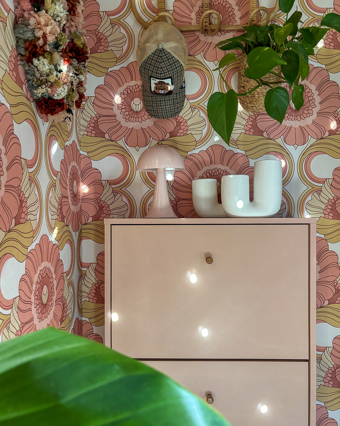 Schuhkipper Bjarne apricot B/H/T: ca. 59,8x92,2x20 cm