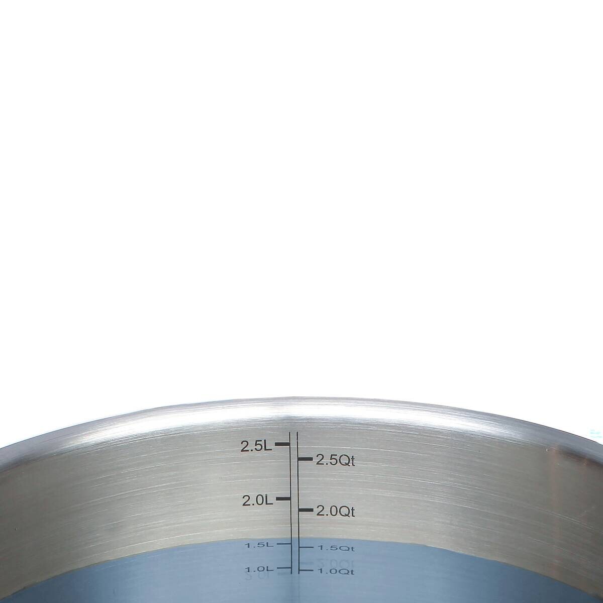 ELO Großraumtopf Basic silber Edelstahl B/H/L: ca. 0,255x0,24x0,325 cm