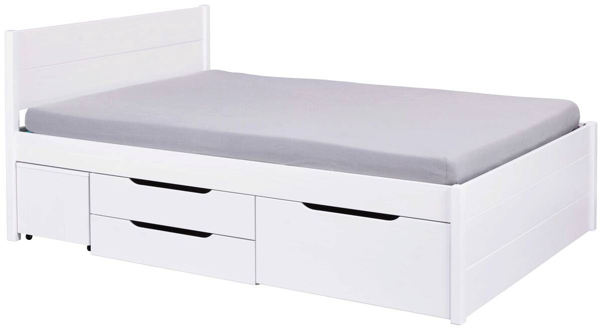 Funktionsbett Efetivo weiß