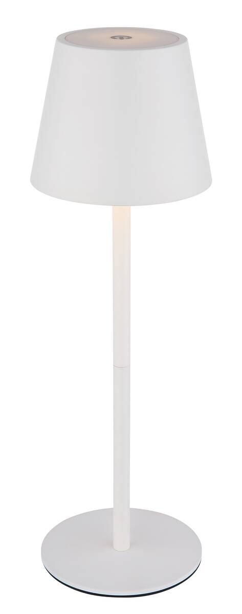 Tischleuchte Vannie weiß