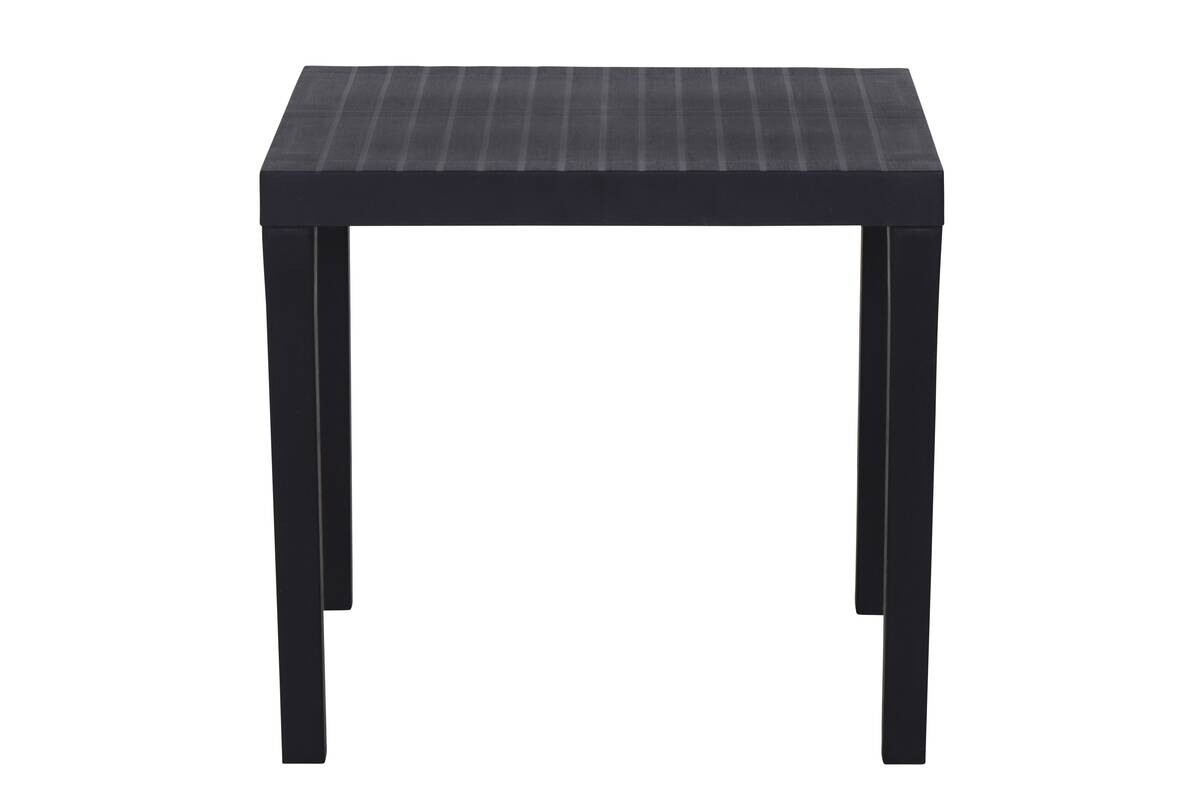 ProGarden Balkonset Club anthrazit Kunststoff B/H/L: ca. 945x2,5x112,5 cm