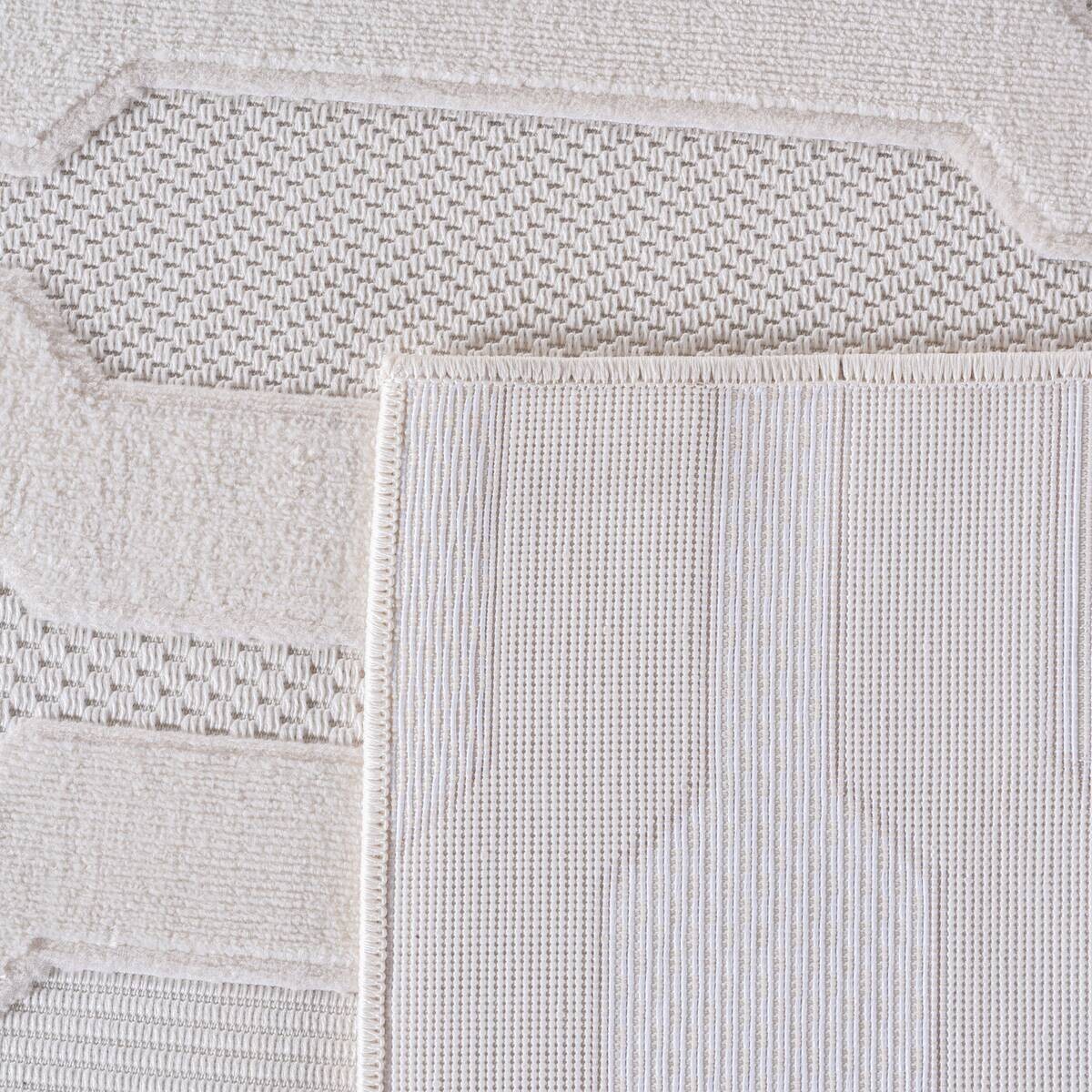 Ayyildiz Kurzflorteppich DOHA creme B/L: ca. 200x290 cm