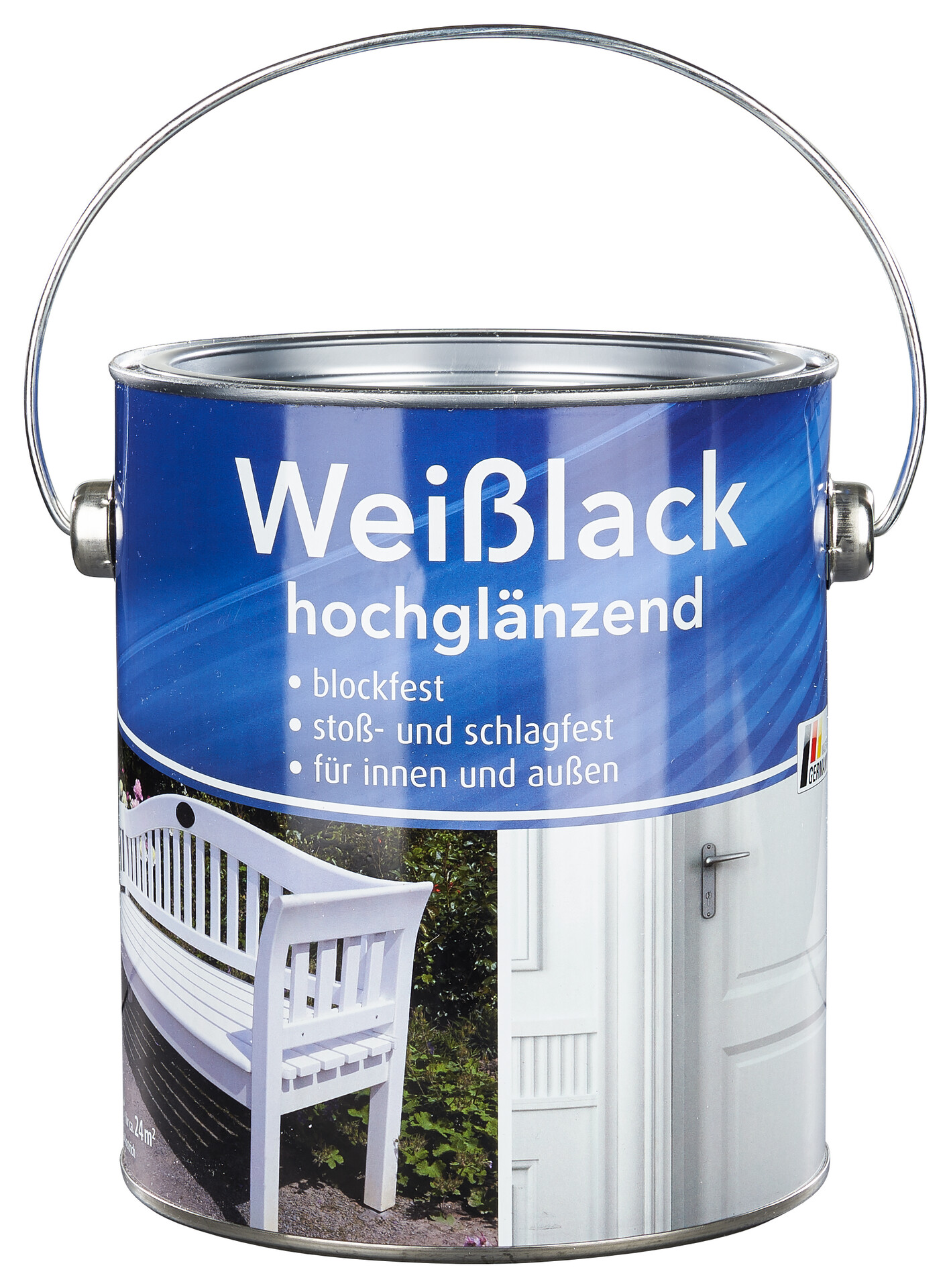 POCOline Weißlack weiß hochglänzend ca. 2 l