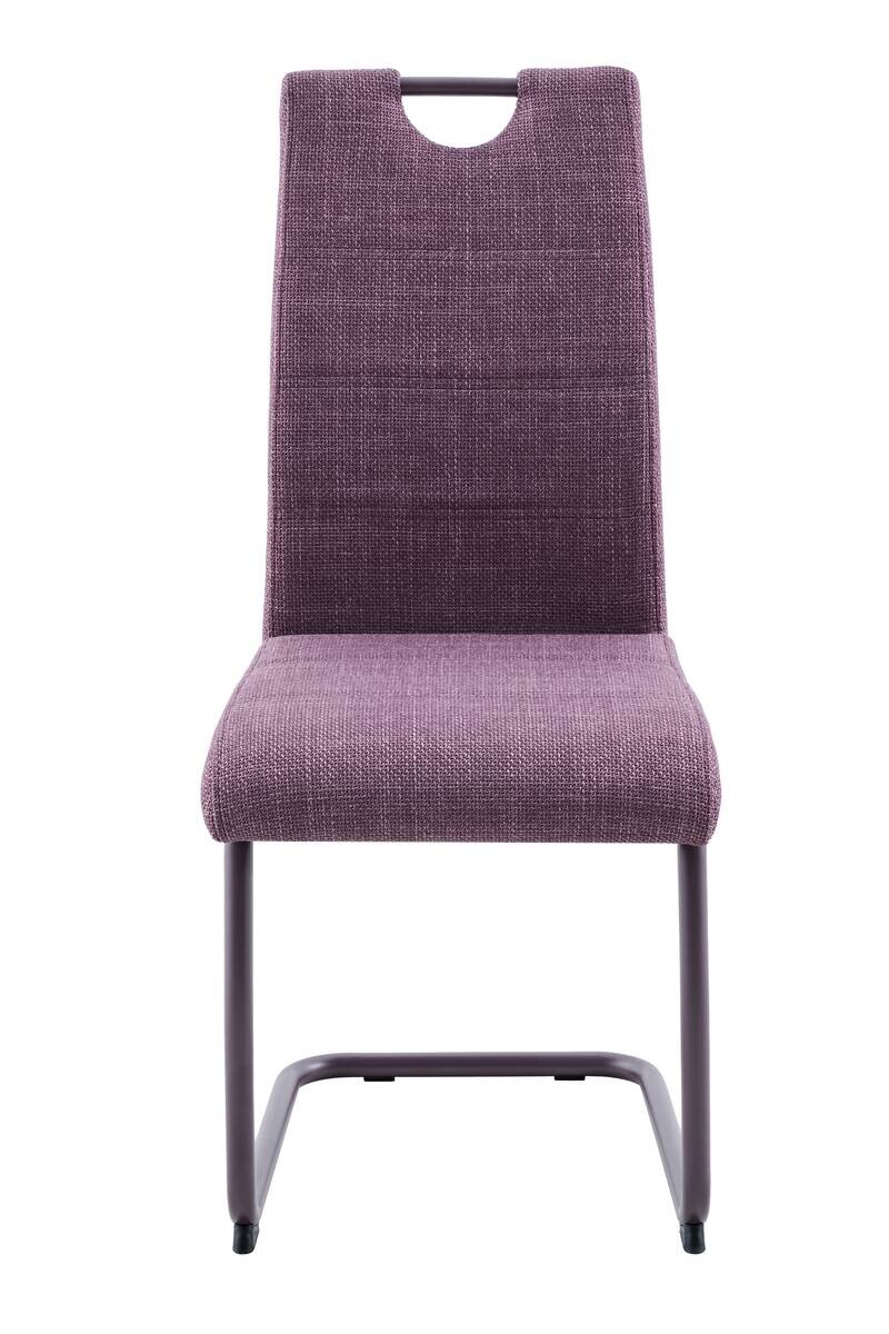 Schwingstuhl Florenz wilde Beere Webstoff B/H/T: ca. 43x99x60 cm