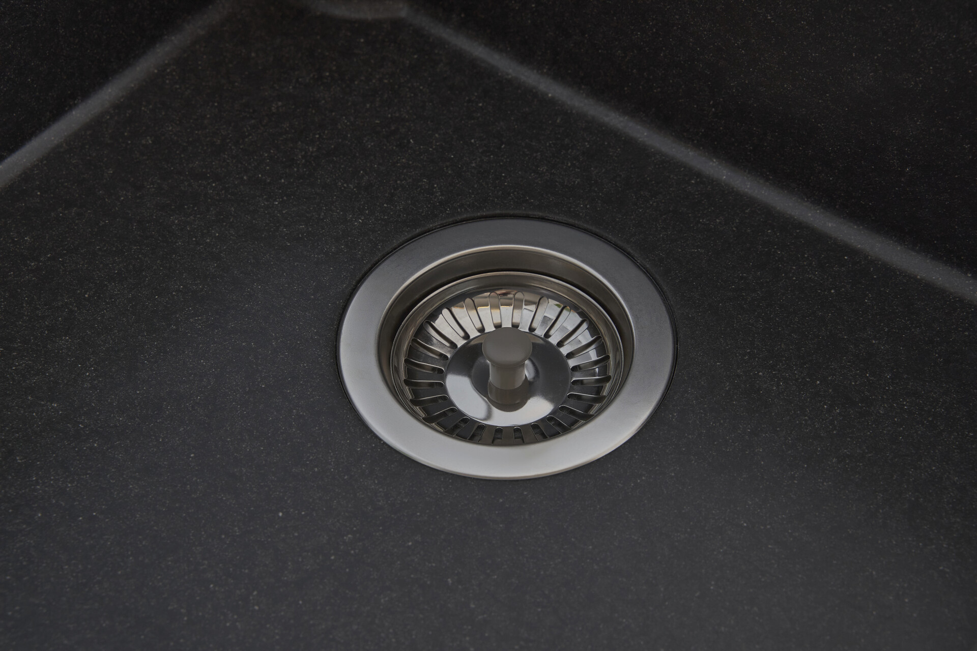 Respekta Einbauspüle Alineo 81x50 S schwarz Quarzolite B/H/T: ca. 81x21x50 cm