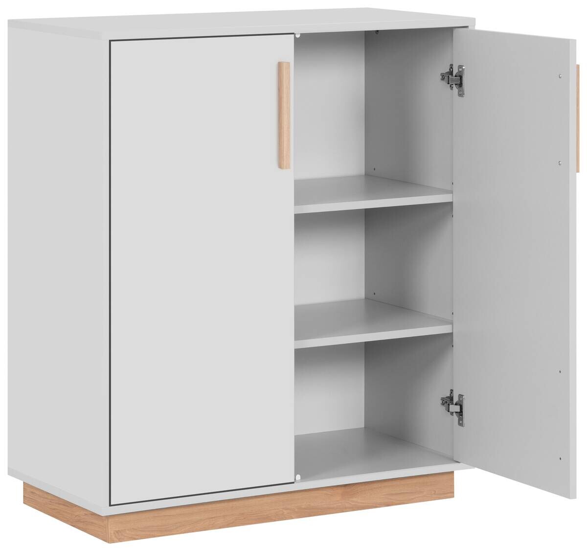 Kommode Split grau Jackson Hickory Nachbildung B/H/T: ca. 82x94x40 cm