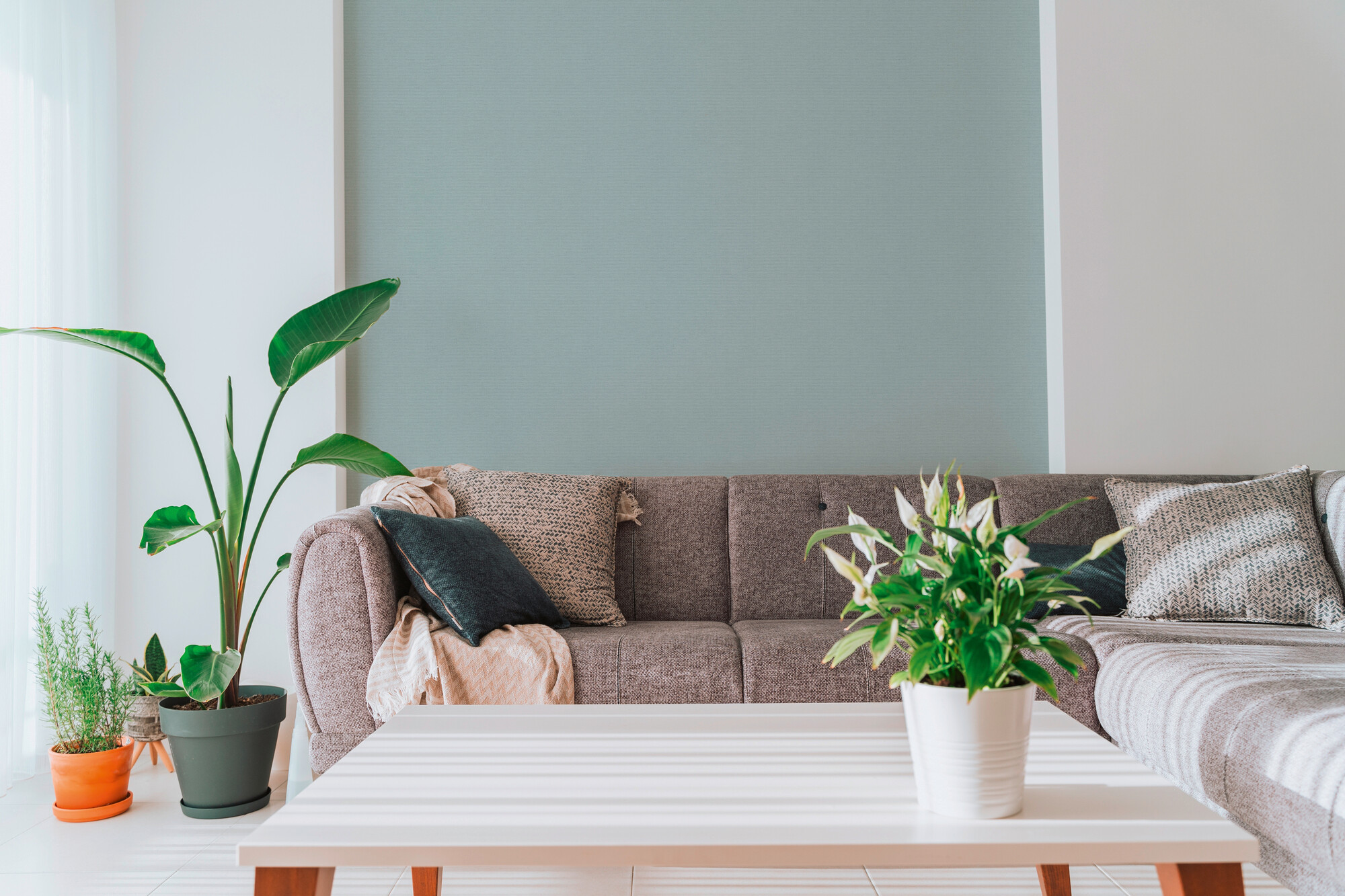 A.S.Creation Vliestapete blau B/H/D: ca. 53x1005x9 cm